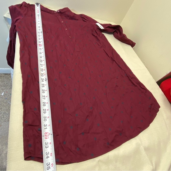Old Navy Red  Navy Polka Dot Tunic Size L NWT - Picture 11 of 14